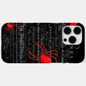 Natuurlijke geschiedenis Titel Pagina Spinnen Kall Case-Mate iPhone Case (Achterkant (horizontaal))