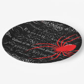 Natuurlijke geschiedenis Titel Pagina Spinnen Kall Papieren Bordje (Gekanteld)