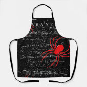 Natuurlijke geschiedenis Titel Pagina Spinnen Kall Schort (Voorkant)