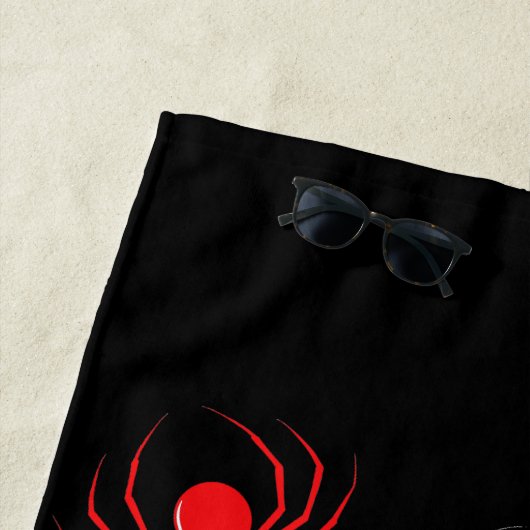 Natuurlijke geschiedenis Titel Pagina Spinnen Kall Strandlaken (In situ)