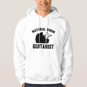 Natuurlijke gitarist hoodie