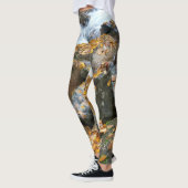 natuurlijke gouden bladeren watervallen leggings (Links)