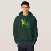 Natuurlijke Great Dane Hoodie (Voorkant volledig)