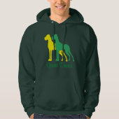 Natuurlijke Great Dane Hoodie (Voorkant)
