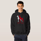 Natuurlijke Great Dane Hoodie (Voorkant volledig)
