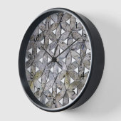 Natuurlijke grijze steenmozaïek, levensbloem (Hoek)