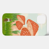 Natuurlijke groen landschap Paddestoel Modern Case-Mate iPhone Case (Achterkant (horizontaal))