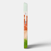 Natuurlijke groen landschap Paddestoel Modern Case-Mate iPhone Case (Achterkant / Links)