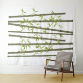 Natuurlijke groene Bamboe-Planten Wandkleed (In Situ (horizontaal))