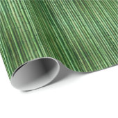 Natuurlijke groene bamboeplant cadeauverpakking cadeaupapier (Rol Hoek)