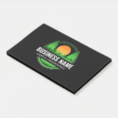 Natuurlijke groene boom zon landschapsarchitectuur post-it® notes (Schuin)