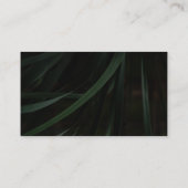 Natuurlijke groene bruidsdouche recept verzoekkaar informatiekaartje (Achterkant)