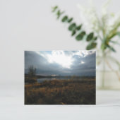 Natuurlijke grond briefkaart (Staand voorkant)