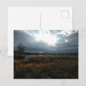 Natuurlijke grond briefkaart (Voorkant / Achterkant)