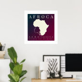 Natuurlijke haar poster (Thuiskantoor)