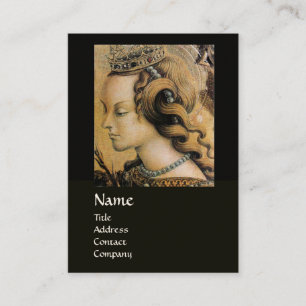 NATUURLIJKE HAARBEAUTY & JEWELRY MONOGRAM zwart Visitekaartje