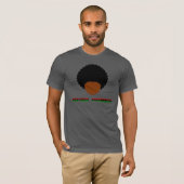 Natuurlijke haarpride: Afro Power Shirt (Voorkant volledig)