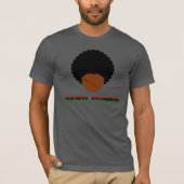 Natuurlijke haarpride: Afro Power Shirt (Voorkant)