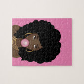 Natuurlijke Haarschoonheid, Popping Bubblegum, Roz Legpuzzel (Horizontaal)