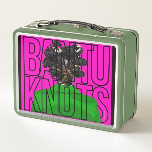 Natuurlijke Hair Lunchbox (Achterkant)