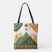 natuurlijke harmonie tote bag (Achterkant)