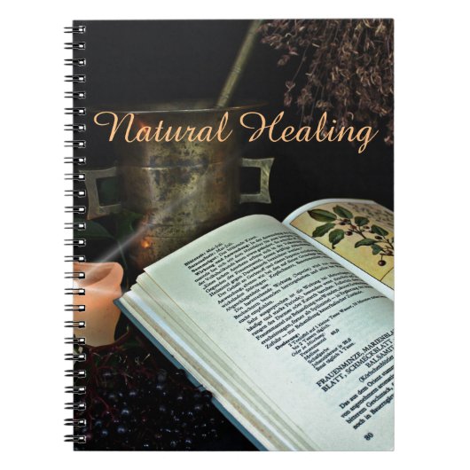 Natuurlijke heling notitieboek (Voorkant)