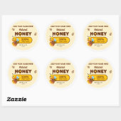 Natuurlijke Honey Bee Jar Appiary Business Labels (Vel)