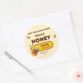 Natuurlijke Honey Bee Jar Appiary Business Labels (Envelop)