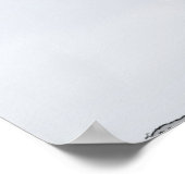 Natuurlijke hoogbouw — Ski Jump Landing Poster (Hoek)