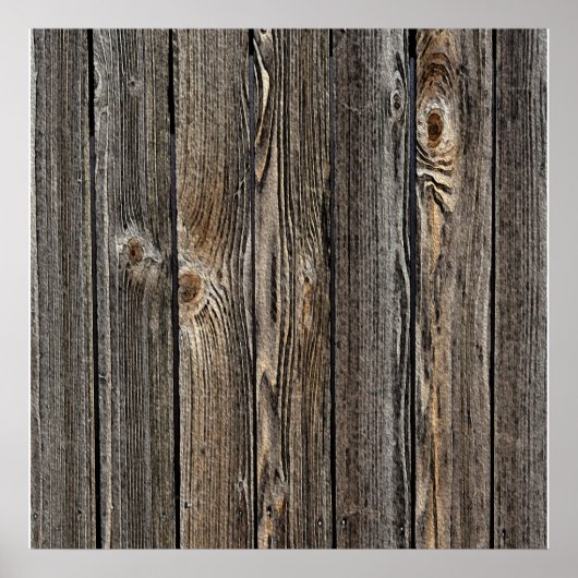 Natuurlijke houtextuur. poster (Voorkant)