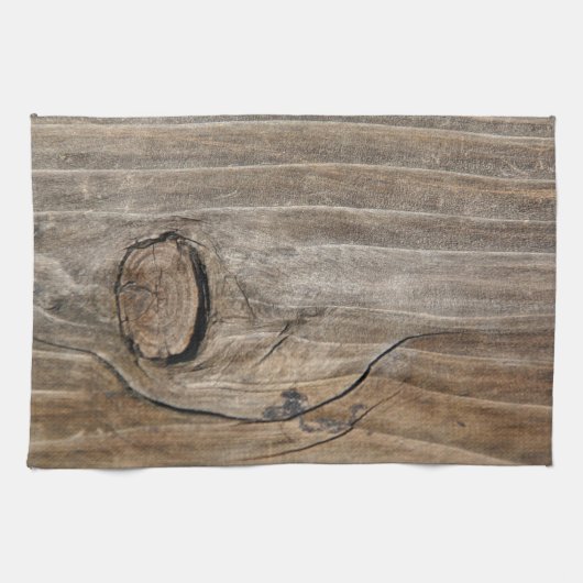 Natuurlijke houtkorrels theedoek (Horizontaal)