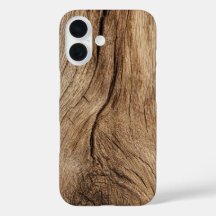 Natuurlijke houtnerf telefoonhoesje