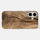 Natuurlijke houtnerf telefoonhoesje Case-Mate iPhone case (Achterkant (horizontaal))