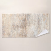 Natuurlijke houttextuurachtergrond, parkethout ach badhanddoek (Badhanddoek)