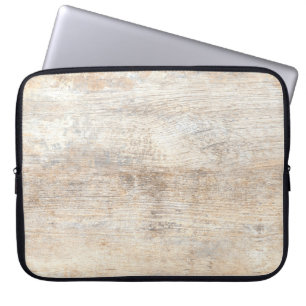 Natuurlijke houttextuurachtergrond, parkethout ach laptop sleeve