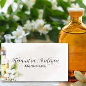 Natuurlijke Jasmijn etherische oliën Waterverf Blo Visitekaartje