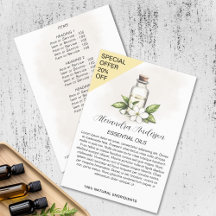 Natuurlijke Jasmin Etherische Oliën Aquarel Bloemm