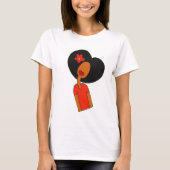 Natuurlijke kantel t-shirt (Voorkant)