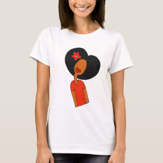 Natuurlijke kantel t-shirt