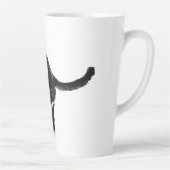Natuurlijke Katachtige Energie Latte Mok (Rechts)
