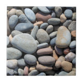 Natuurlijke keistenen keramische tegel tegeltje (Voorkant)