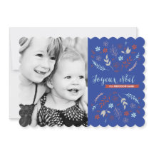 Natuurlijke kerstfeestdag van Noël in Indigo