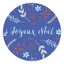 Natuurlijke kerstfeestdag van Noël in Indigo