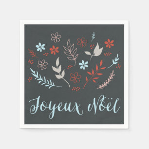 Natuurlijke kerstfeestdag van Noël in Slate Servet