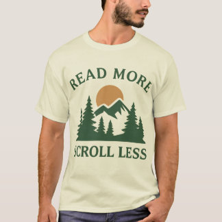 Natuurlijke klassieke druk T-Shirt