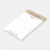 Natuurlijke kleur Klassieke lijntextuur Post-it® Notes (Schuin)