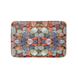Natuurlijke kleurrijke Zen Pebbles Badmat
