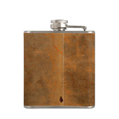 Natuurlijke Koeienhuid Kijk Heupfles (Achterkant)