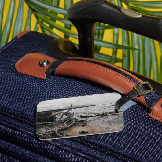 Natuurlijke krachten van Lake Tyrrell Bagagelabel (Voorkant Insitu 3)