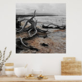 Natuurlijke krachten van Lake Tyrrell Poster (Keuken)